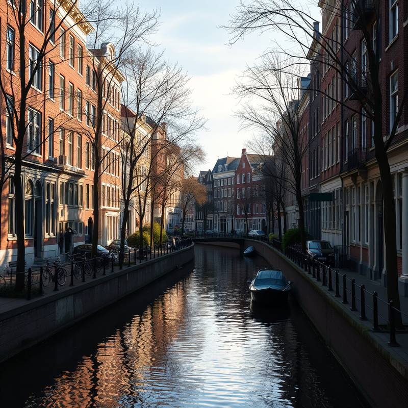 Foto van de Singel in Amsterdam, waar Vocale Excellentie gevestigd is.